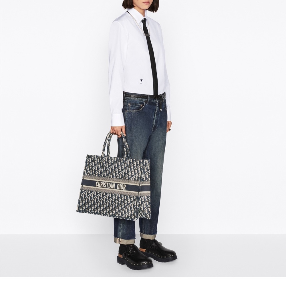 Large Dior Book Tote